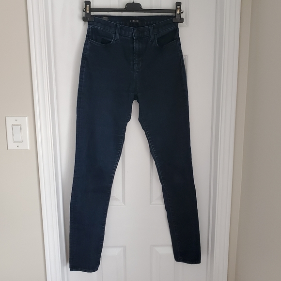 J Brand Maria VGUC High Rise in Lapis - Dark Wash - Picture 3 of 8